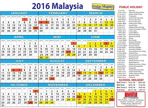 Kalender 2020 Cuti Malaysia