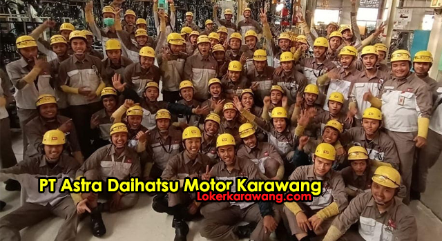 Lowongan Kerja Pt Astra Daihatsu Motor Karawang 2021