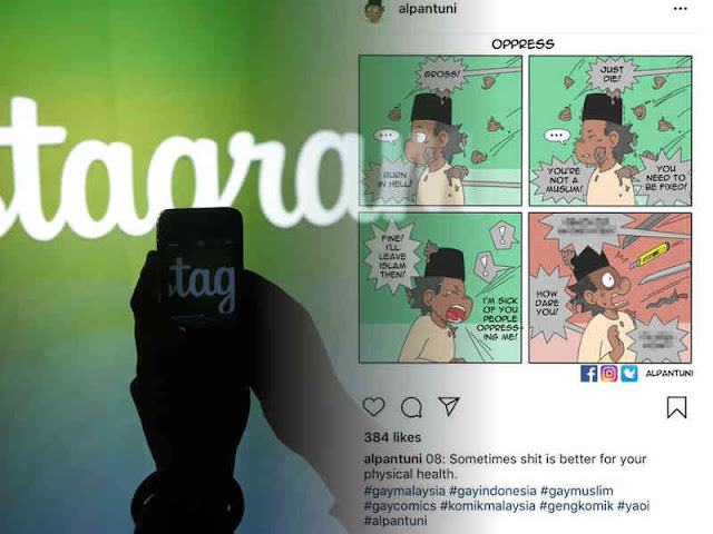 Instagram Tutup Akun Yang Tampilkan Komik Gay Indonesia