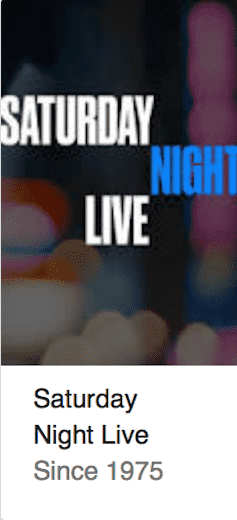 Saturday Night Live Best TV Shows