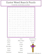 Christian Easter Word Search For Kids. For Sunday School or Children's . (easter word search puzzles resurrection of jesus word find)