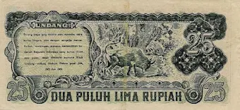 25 Rupiah 1947 (ORI III)