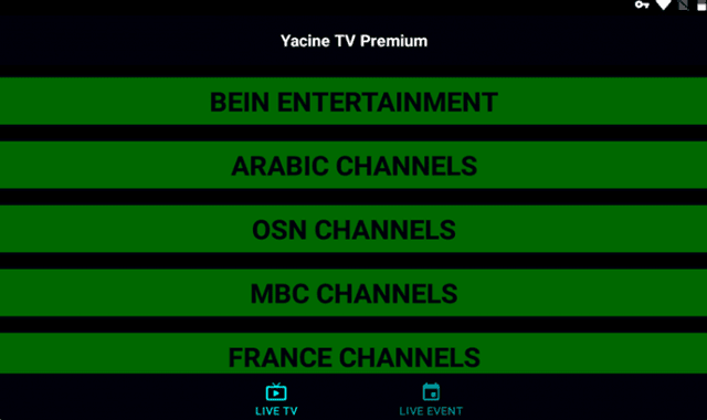 Yacine TV Premium New IPTV APK