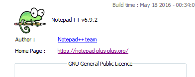 logo resmi notepad++