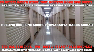 GAMBAR, DAFTAR, HARGA, TERBARU, 2024, PINTU, LIPAT, ROLLING DOOR, ONE SHEET, SOLID, PER METER, MURAH, PURWAKARTA