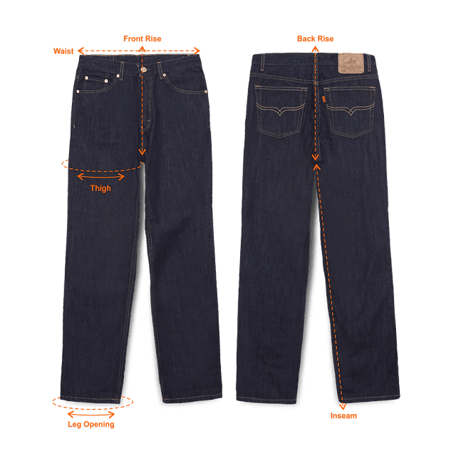 Cara Mengukur Pinggang Celana Jeans