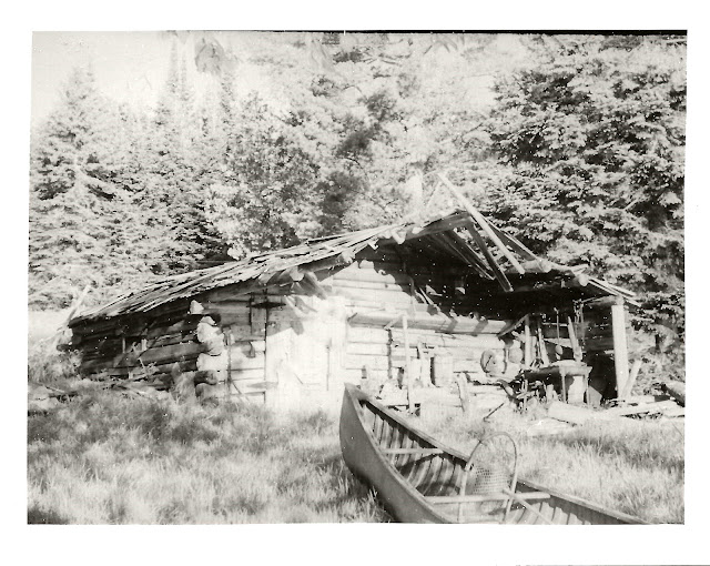 1946 Maine Trip 8A Camp at Umbazooksus Lake