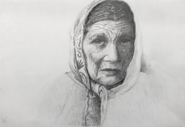 Cours de dessin Ateliers LT37 - Karin W - portrait crayon graphite et pierre noire - tours            st-pierre-des-corps                 st-cyr-sur-loire               amboise               neuvy-st-sépulchre         36230      indre