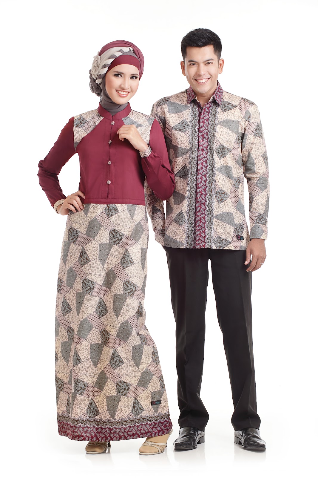  Model  baju batik  muslim terbaru 2013 Kumpulan Info Terbaru