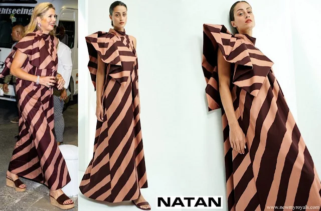 Queen Maxima wore Natan Odia Dress Natan SS21 Collection