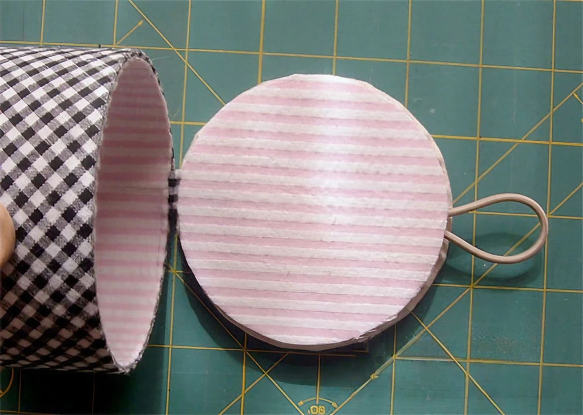 How to Make Round Fabric Basket