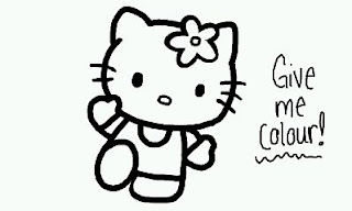 Dibujos de Hello Kitty para Pintar, parte 6