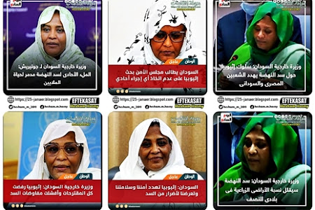 ملف كامل : اهم ما قالتة وزيرة خارجية السودان أمام مجلس الأمن عن سد النهضة