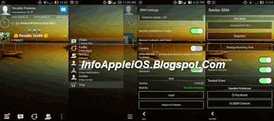 BBM Mod Background Transparan Versi 2.6.0.30