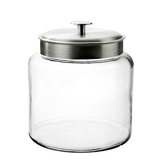 anchor hocking glass dry goods storage for a made in america wedding registry