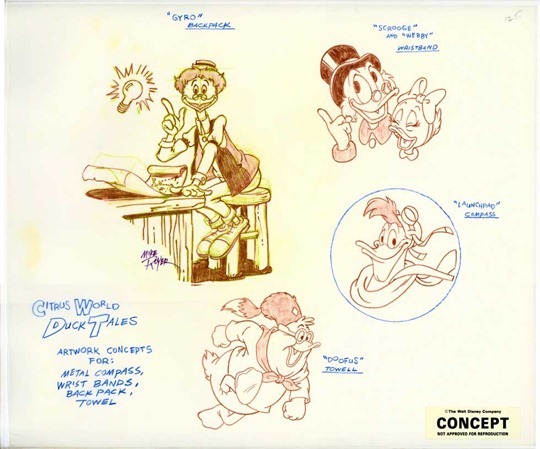 Mike Royer Concept Piece for Citrus World (1989c)