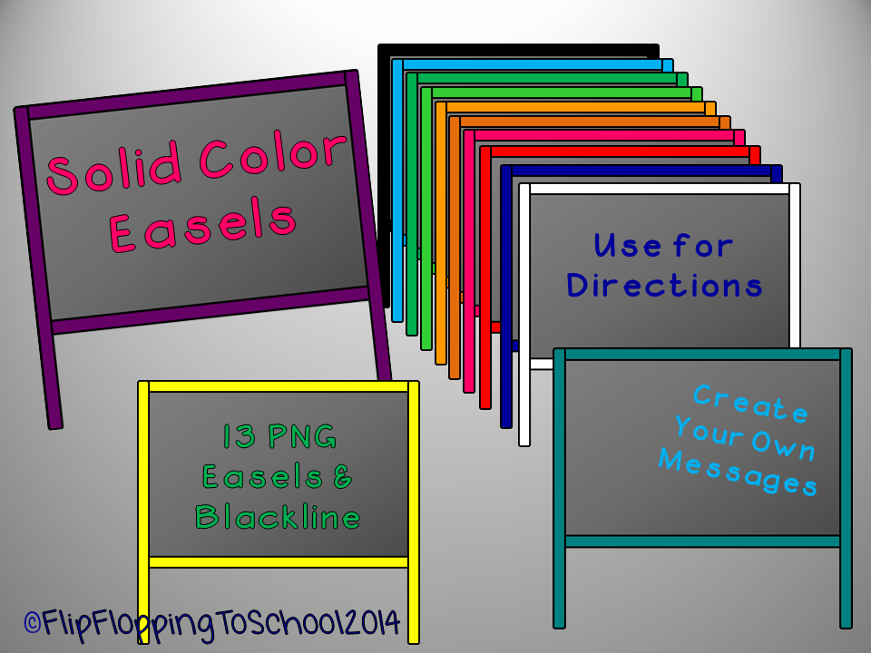 http://www.teacherspayteachers.com/Product/Solid-Color-Easel-Chalkboard-Clipart-for-Personal-and-Commercial-Use-1351630