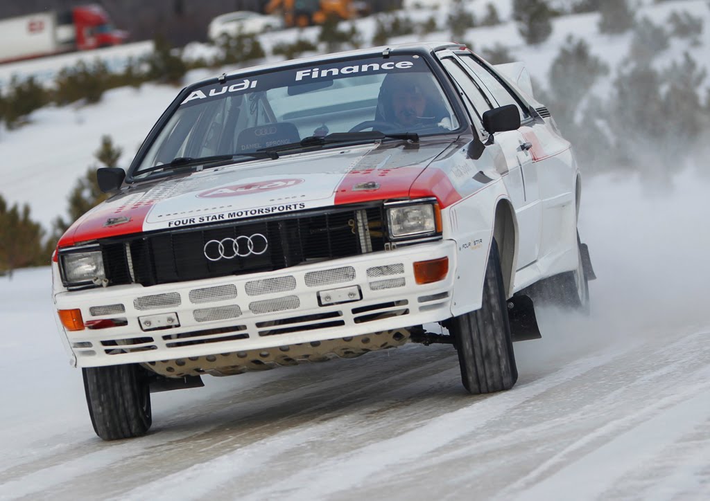 Quattros in the Snow New photos of Audi RS3 A7 RS5 and more