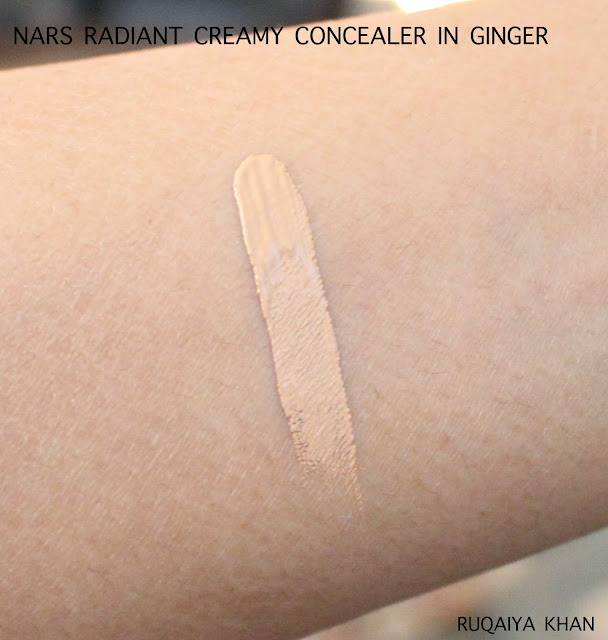 NARS Radiant Creamy Concealer in Ginger (Medium 2) Review and Swatches