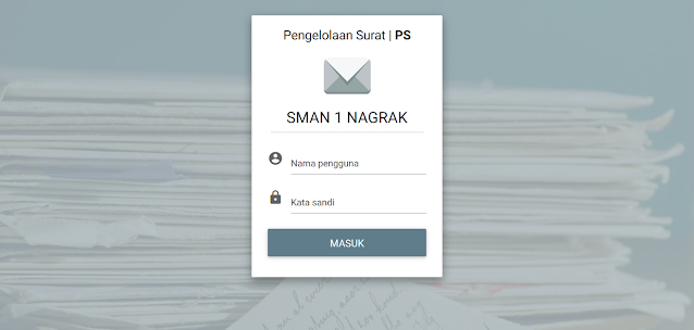 Aplikasi Pengelolaan Surat Masuk dan Keluar