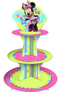 Disney Minnie Mouse Bow-tique Cupcake Stand