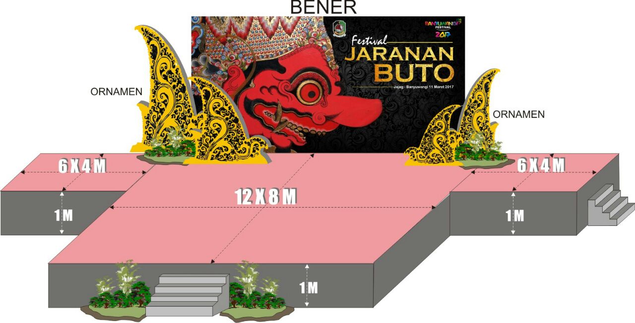 FESTIVAL JARANAN BUTO KETIKA RATUSAN KUDA BERWAJAH BUTO RAKSASA