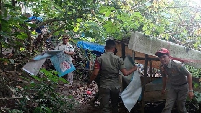 Satpol PP Padangsidimpuan Bongkar Pondok Diduga Jadi Tempat Mesum