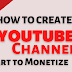 How To Create A YouTube Channel And Make Money 