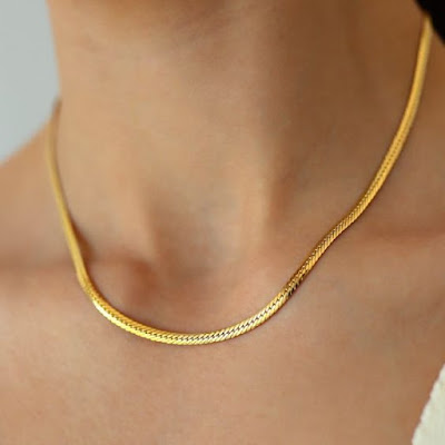 Gold Vermeil Snake Chain