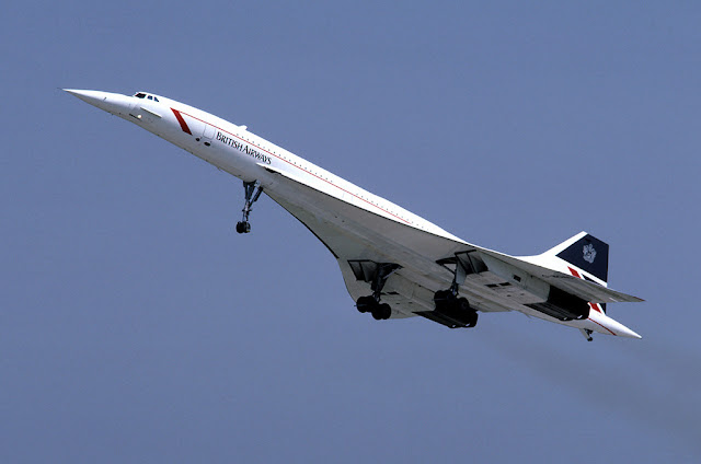 British Airways Concorde G-BOAC, May 1986