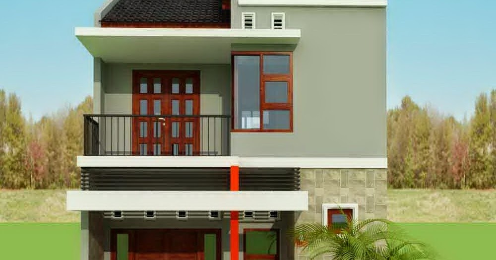 Gambar Rumah  Tingkat  Type 60 Gambar Om