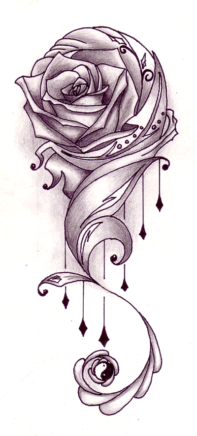 Rose Tattoos Designs