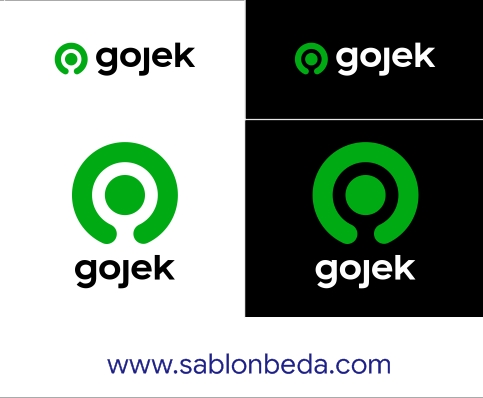 Logo Gojek baru versi coreldraw X4 untuk sablon kaos satuan