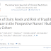 Tipos de alimentos lácteos e risco de fratura por fragilidade na coorte do estudo de saúde de enfermeiras em potencial