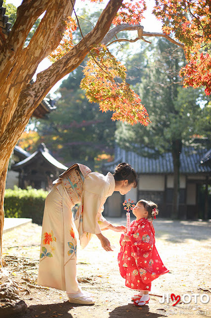 池田市の伊居太神社の七五三出張撮影