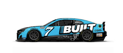 Corey LaJoie will drive the No. 7 Built.com Chevrolet.