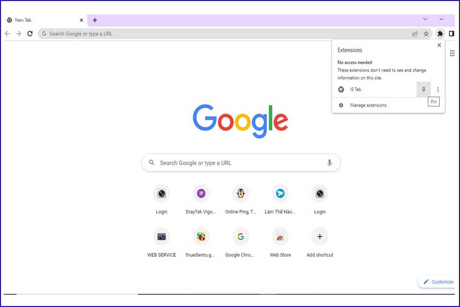 Hướng dẫn sử dụng IE Tab trong Google Chrome