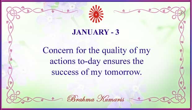 Thought For The Day January 3