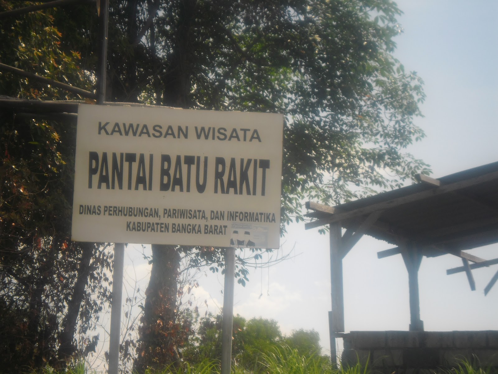 Tentang Kita Pantai Batu Rakit di Muntok Bangka Barat 