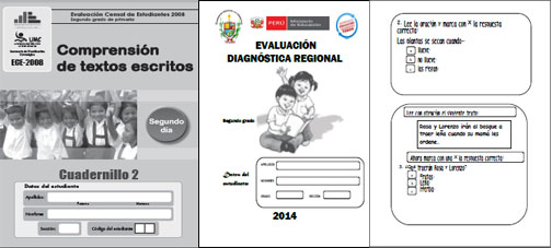  ECE 2008 -  Evaluación tipo ECE 2014  