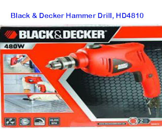 villa maintenance dubai Black & Decker Hammer Drill, HD4810
