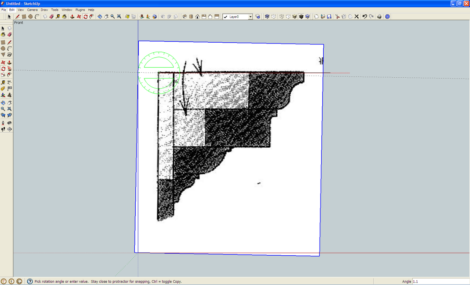 SketchUp Guide for Woodworkers : An attempt at advanced modeling