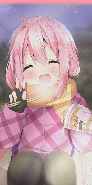 Wallpapers HD Anime Yuru Camp for Android and Iphone