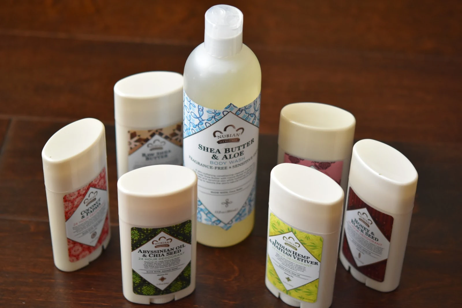 Returning to My Beauty Care Favorite Nubian Heritage: Aluminum-Free 24-Hour Deodorants and Shea Butter & Aloe Body Wash Review  via  www.productreviewmom.com