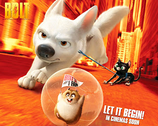 animated movie bolt wallpaper