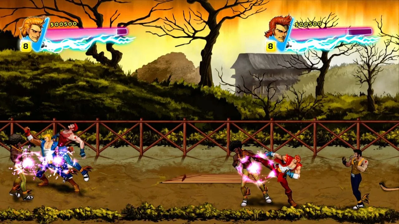 DOUBLE DRAGON NEON SCREENSHOT PC GAME FREE DOWNLOAD