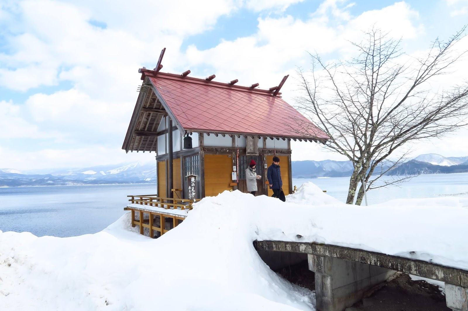 田沢湖一周線-たつこ像-辰子像-御座石神社-思い出の潟分校-乳頭溫泉鄉-角館