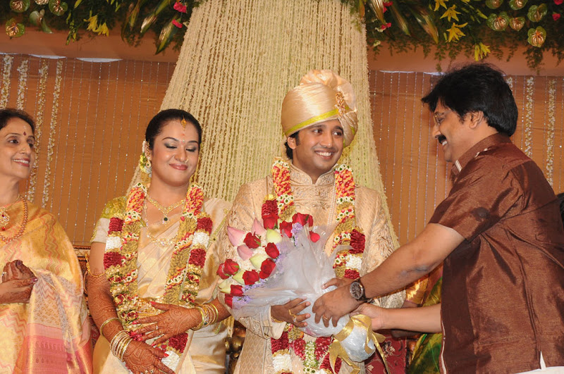 Actor Dushyanth Wedding Reception Gallery film pics