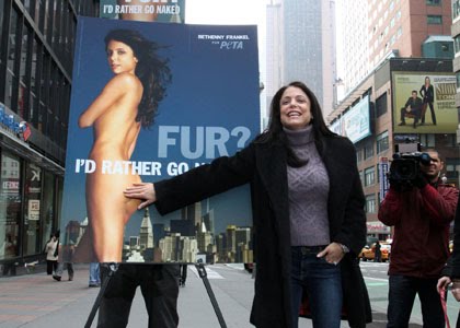 bethenny frankel peta add. Bethenny Frankel/Bethenny