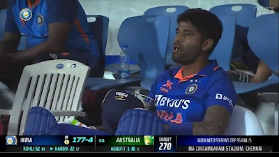 Suryakumar Yadav makes embarrassing cricket history in India vs Australia